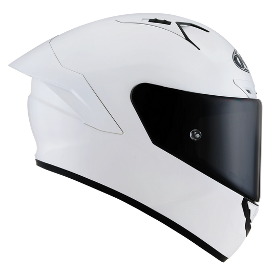 KYT NZ-Race Solid Helmet - Plain White