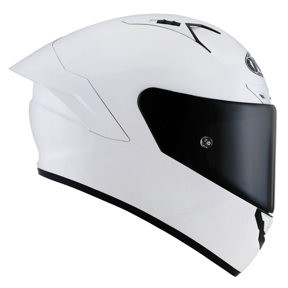 KYT NZ-Race Solid Helmet - Plain White