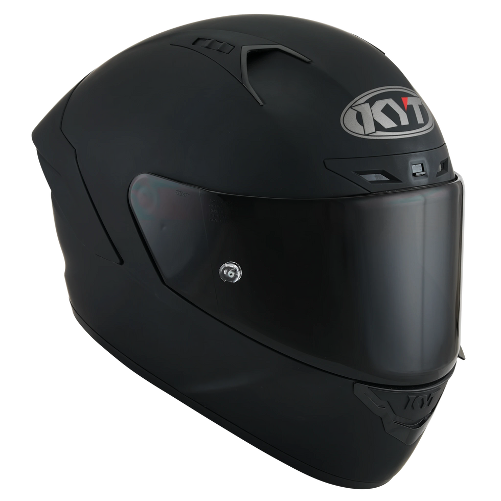 KYT NZ-Race Solid Helmet - Black