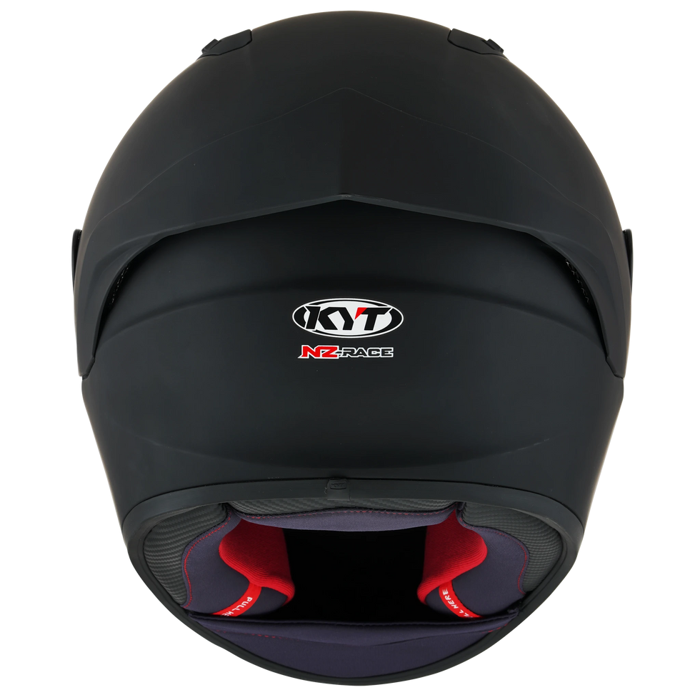 KYT NZ-Race Solid Helmet - Black