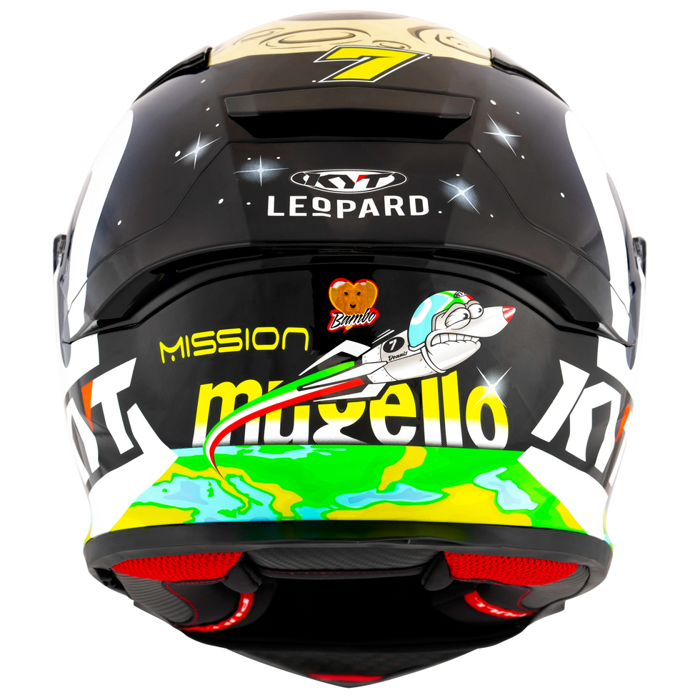 KYT R2R Foggia Mugello 2022 Replica Helmet - Foggia Mugello 2022