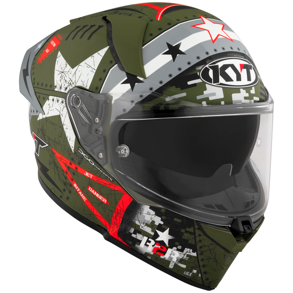 KYT R2R Assault Helmet - Army Green