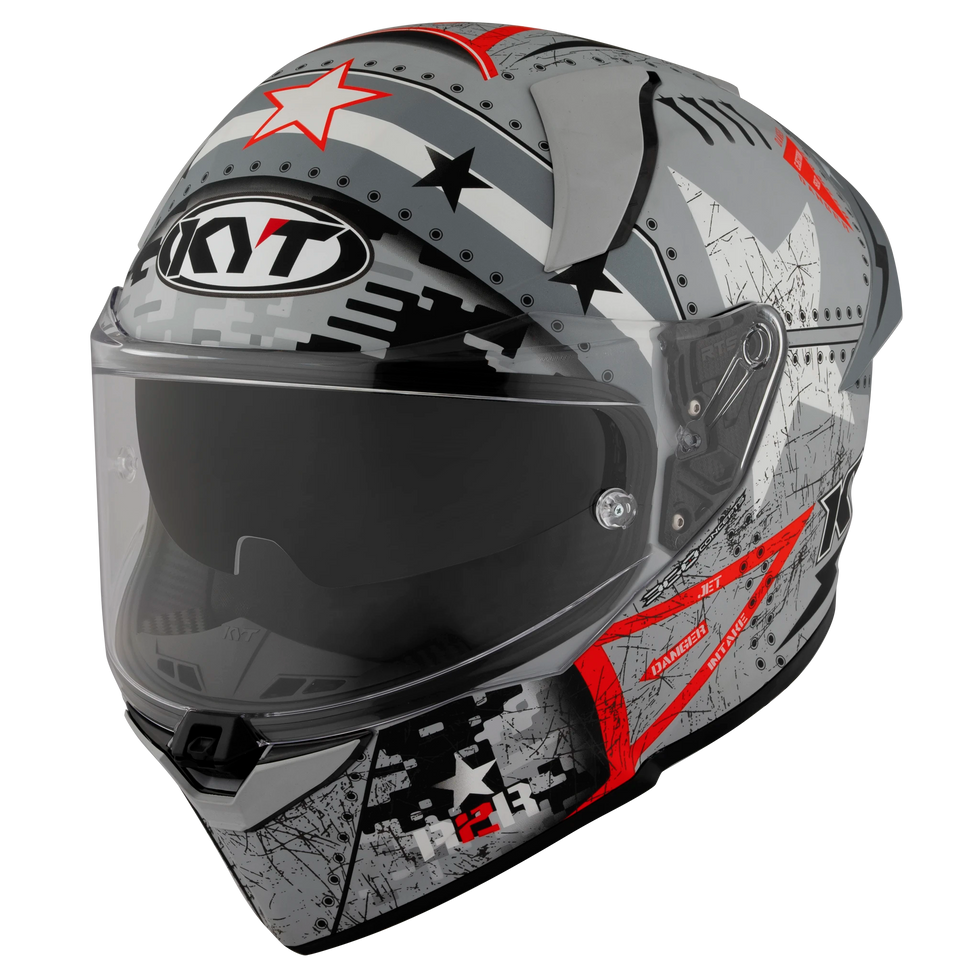 KYT R2R Assault Helmet - Grey