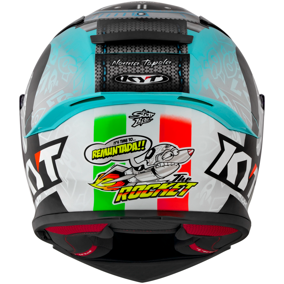 KYT R2R Foggia Misano 2022 Replica Helmet - Foggia Misano 2022