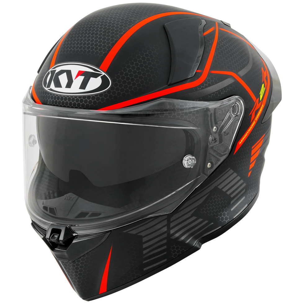 KYT R2R Concept Helmet - Black/Red