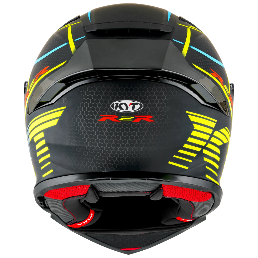 KYT R2R Concept Helmet - Black/Yellow