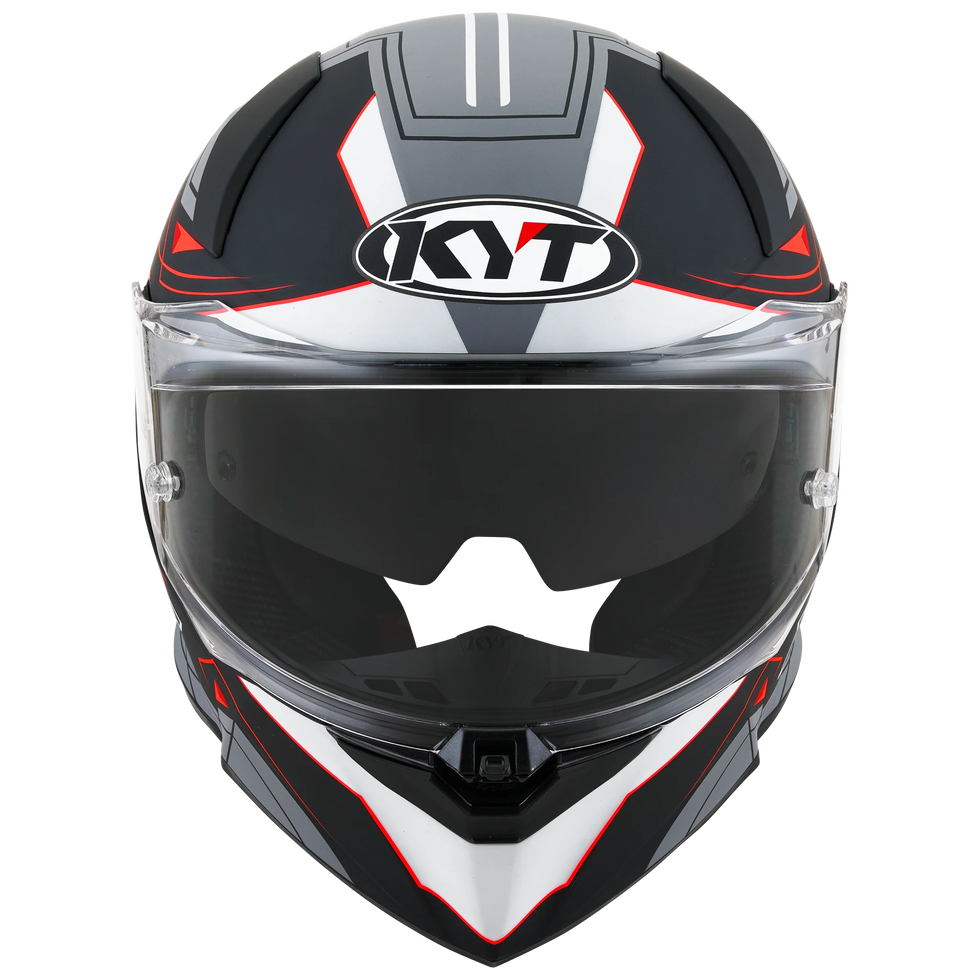 KYT R2R LED Helmet - Black/Grey