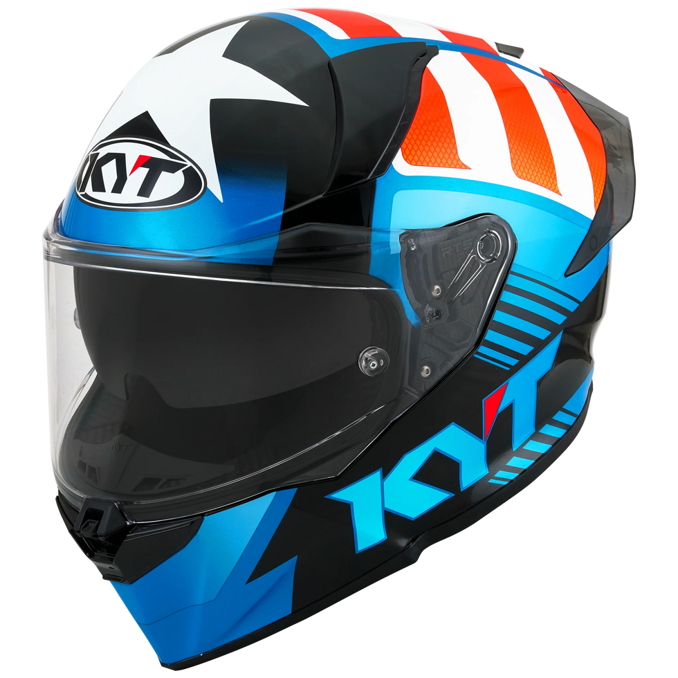 KYT R2R Straight Helmet - Straight