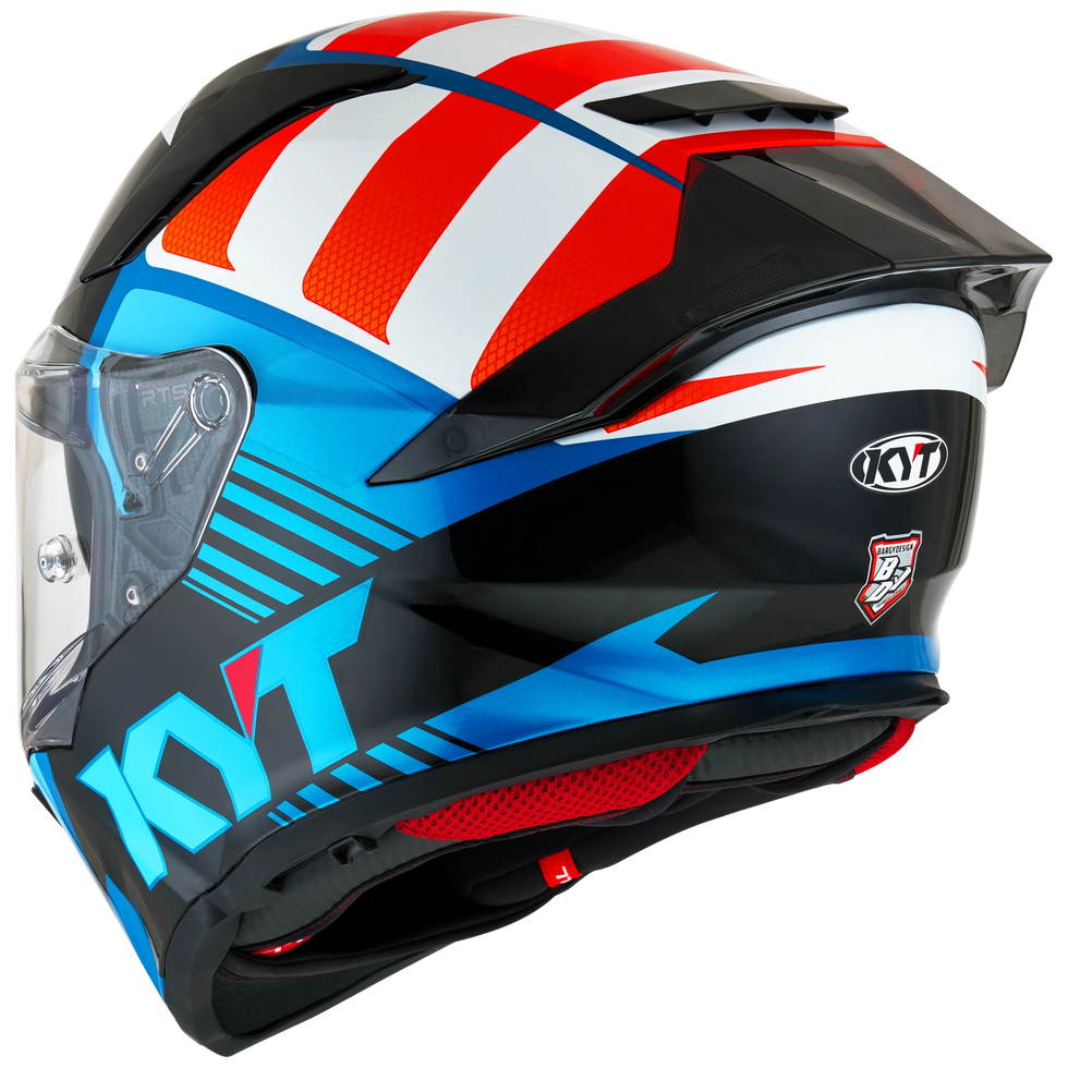 KYT R2R Straight Helmet - Straight