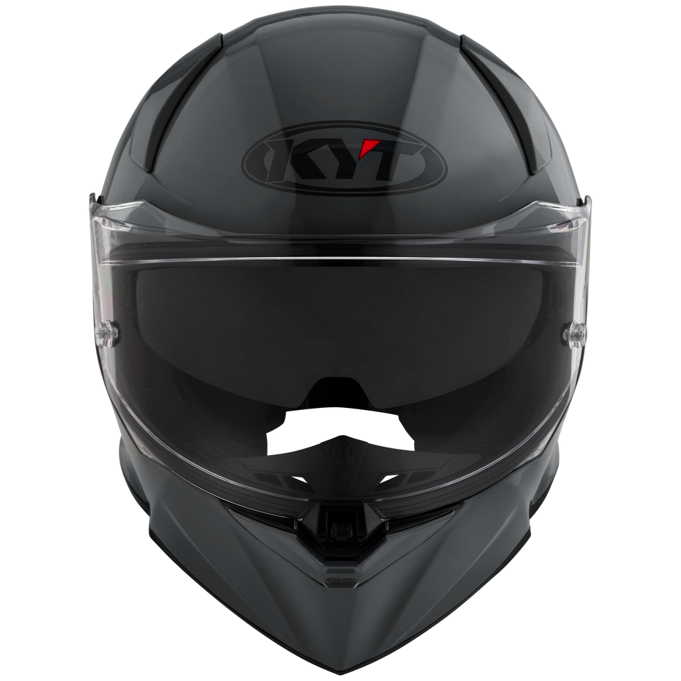 KYT R2R Solid Helmet - GRL Grey