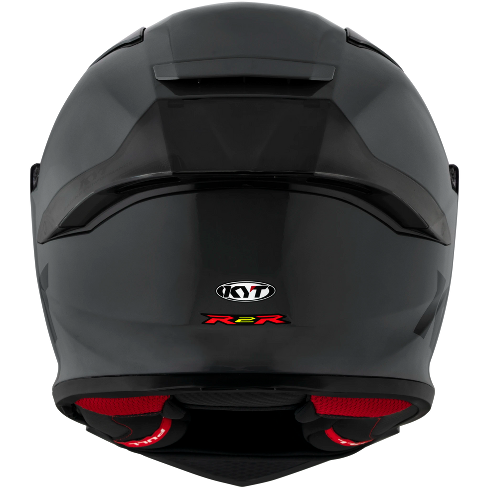 KYT R2R Solid Helmet - GRL Grey