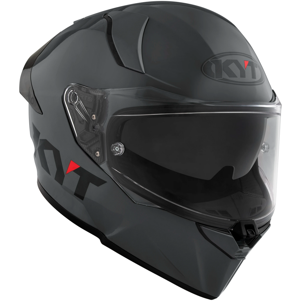 KYT R2R Solid Helmet - GRL Grey