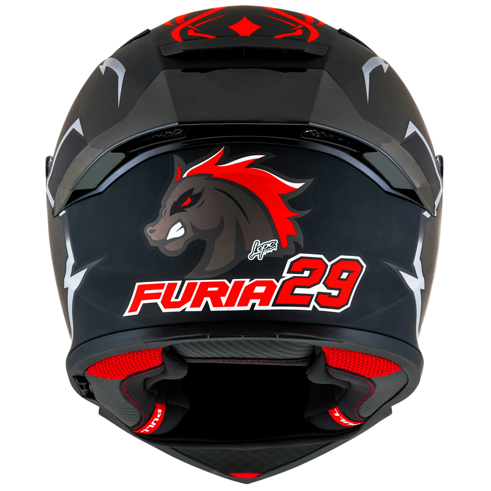 KYT R2R Fury 29 Replica Helmet - Fury 29