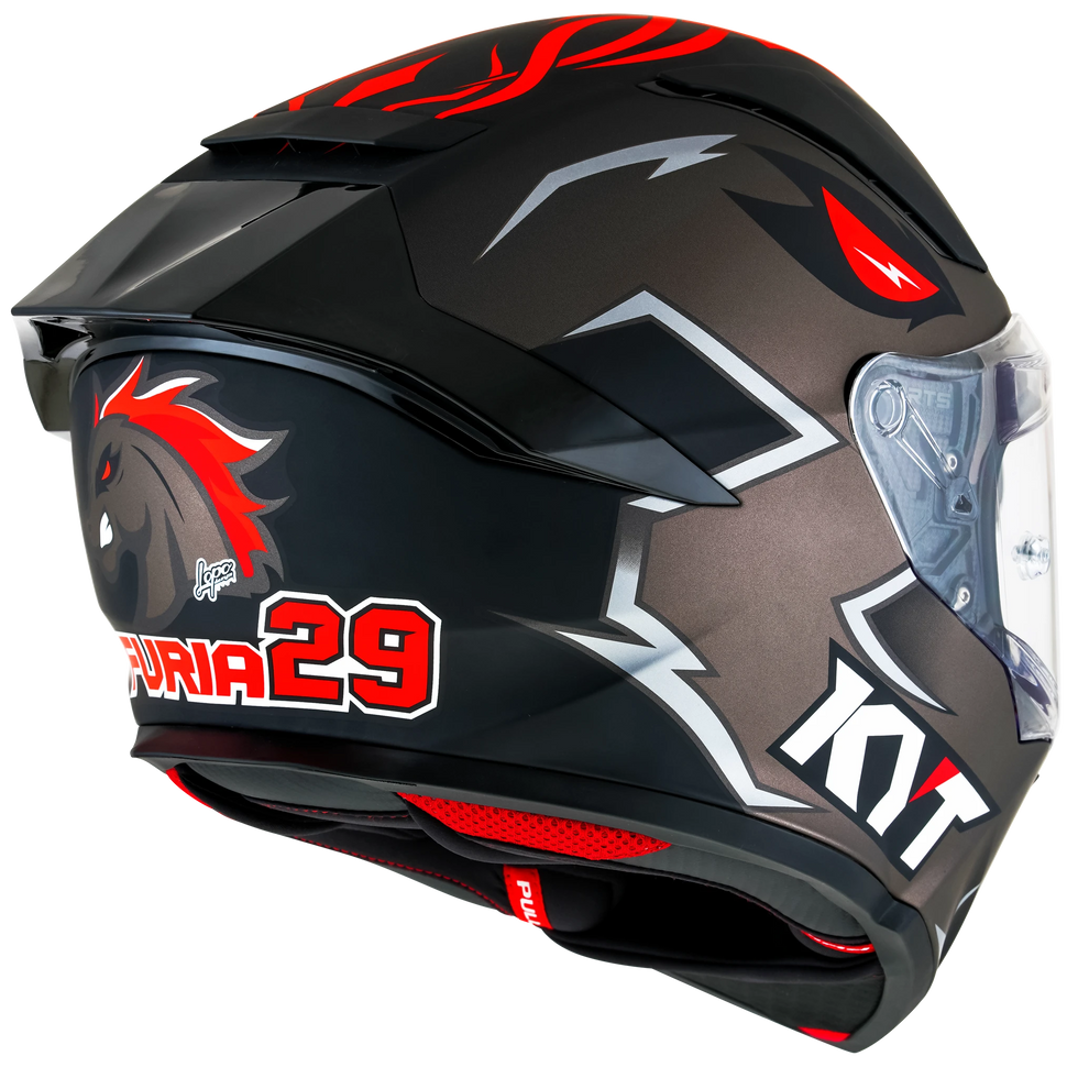 KYT R2R Fury 29 Replica Helmet - Fury 29