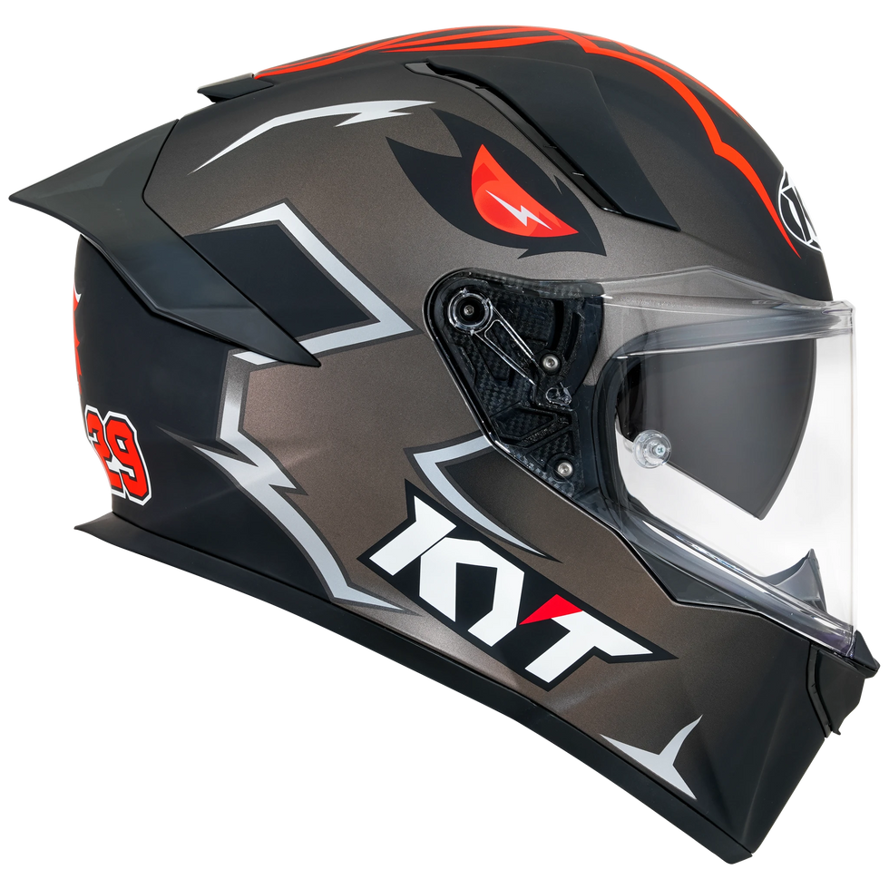 KYT R2R Fury 29 Replica Helmet - Fury 29 Matte