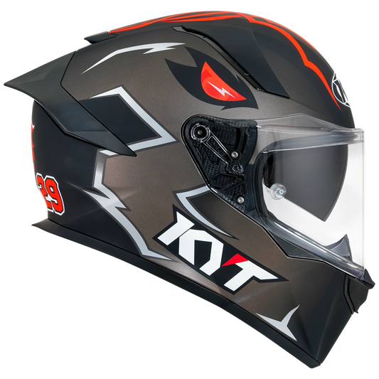 KYT R2R Fury 29 Replica Helmet - Fury 29 Matte