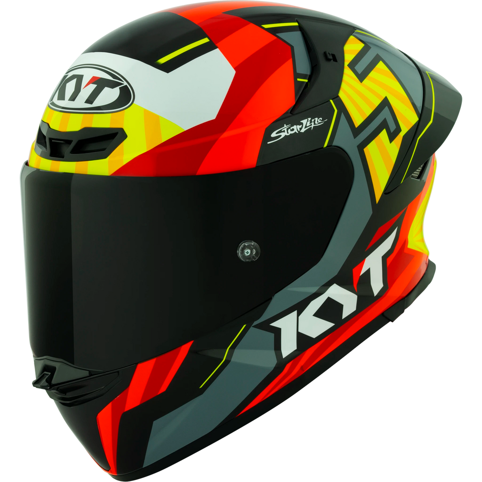 KYT TT Revo Flux Replica Helmet - Flux