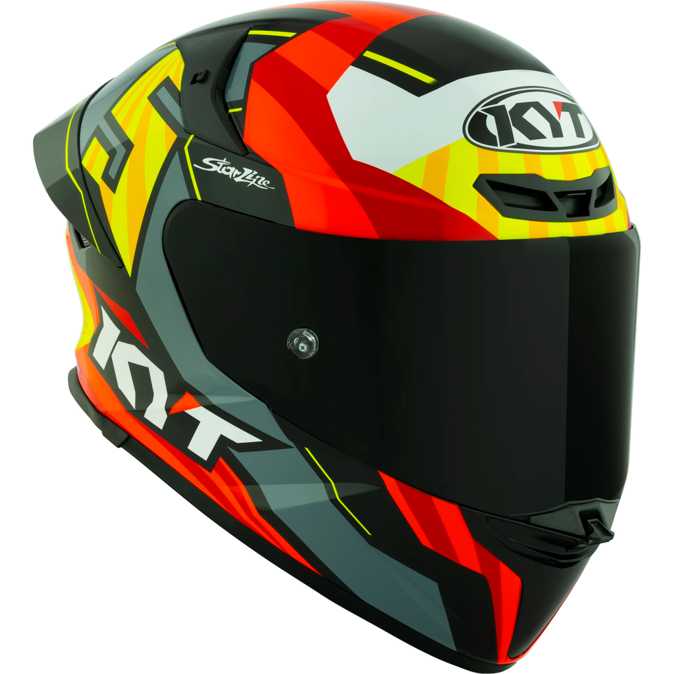 KYT TT Revo Flux Replica Helmet - Flux
