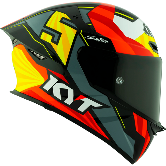 KYT TT Revo Flux Replica Helmet - Flux