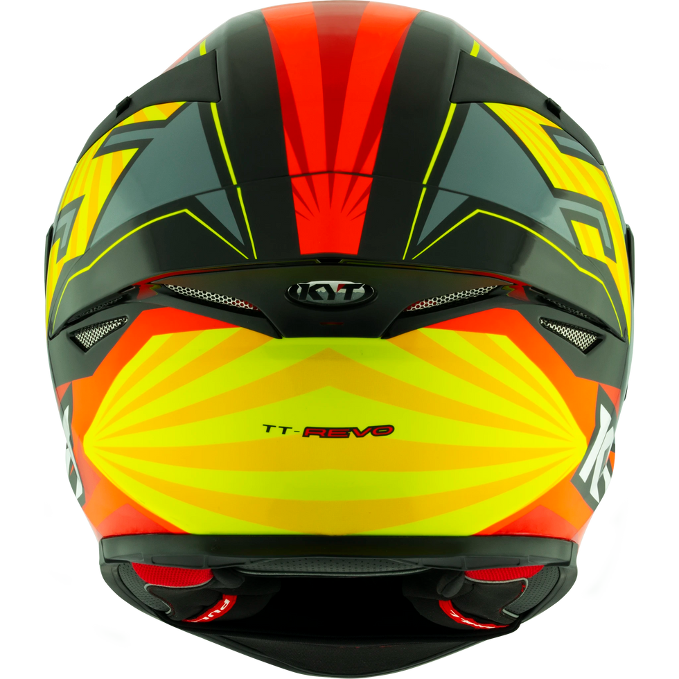 KYT TT Revo Flux Replica Helmet - Flux