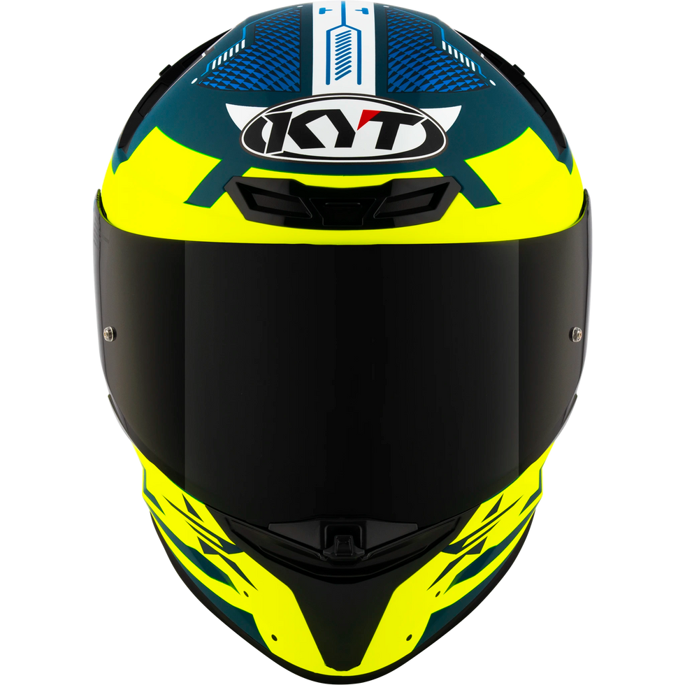 KYT TT Revo Fuselage Helmet - Yellow