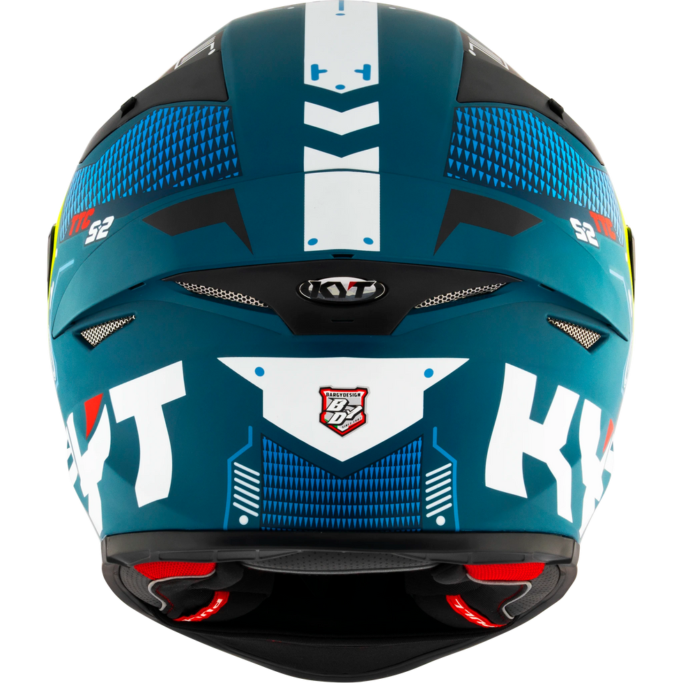 KYT TT Revo Fuselage Helmet - Yellow