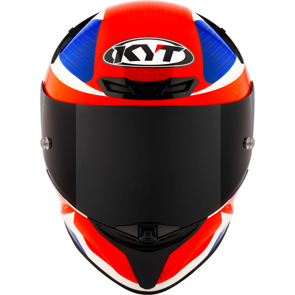 KYT TT Revo Gear Helmet - Blue/Red