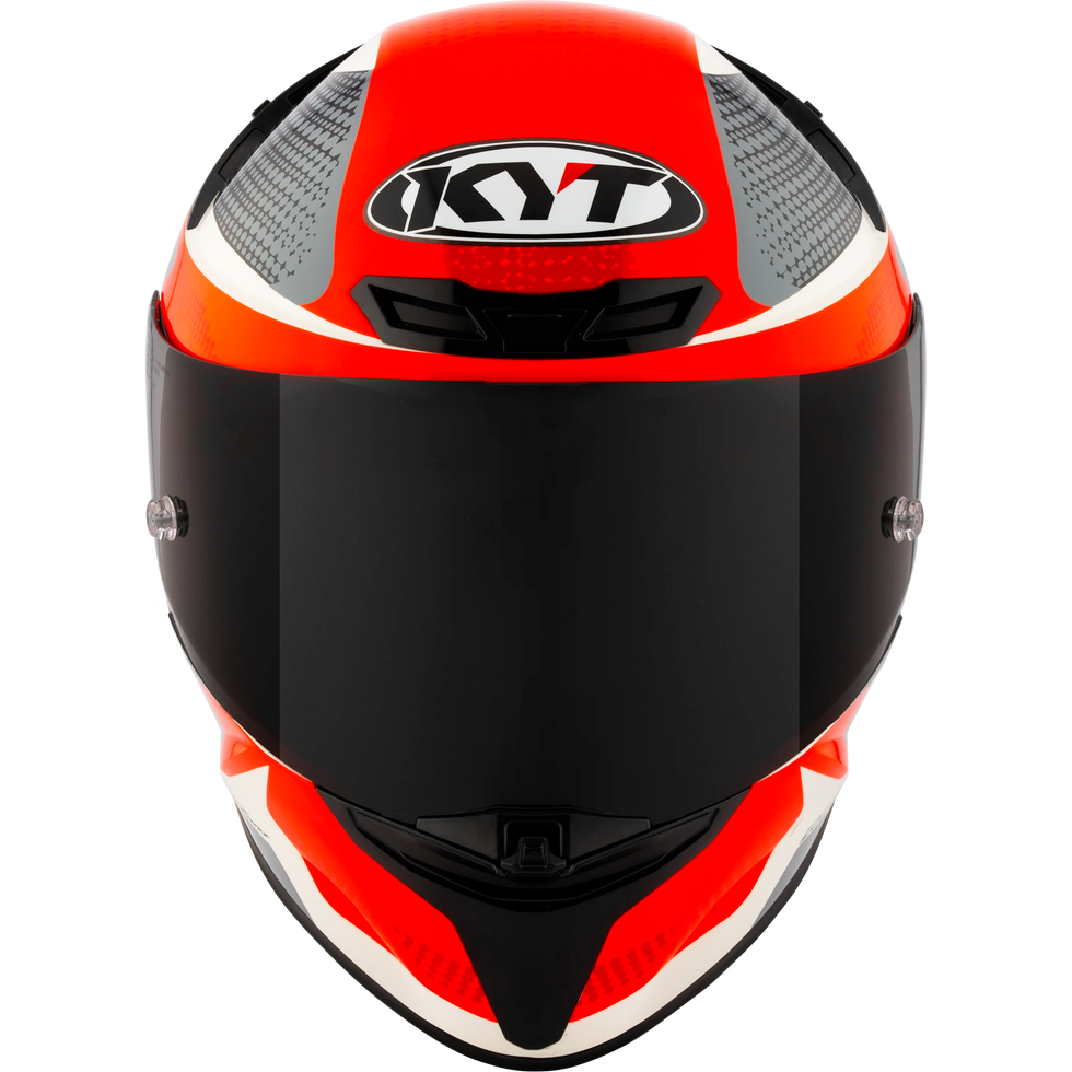 KYT TT Revo Gear Helmet - Black/Red
