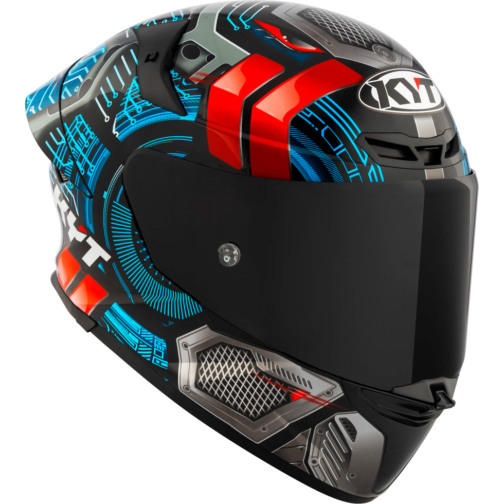 KYT TT Revo Sychrotron Special Edition Helmet - Sychrotron
