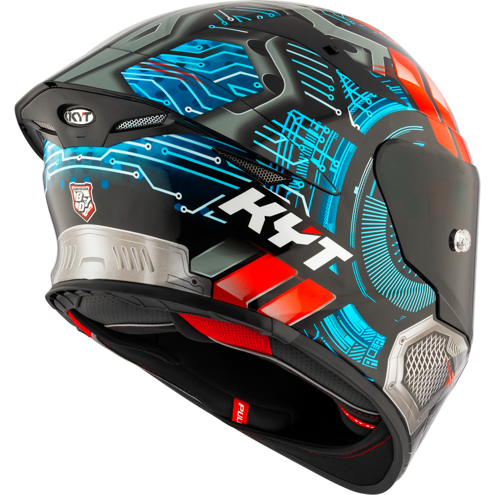 KYT TT Revo Sychrotron Special Edition Helmet - Sychrotron