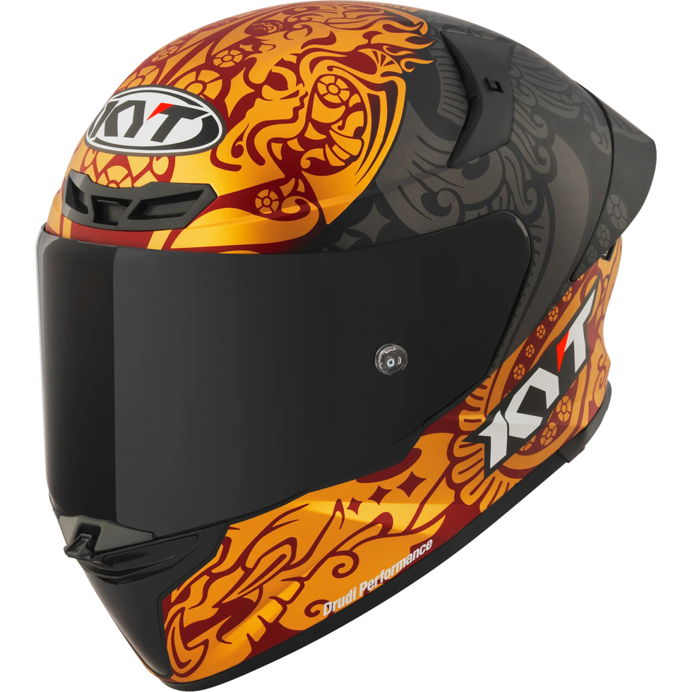 KYT TT Revo Bastianini Indonesia 2024 Replica Helmet - Bastianini Indonesia 2024