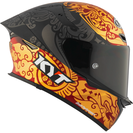 KYT TT Revo Bastianini Indonesia 2024 Replica Helmet - Bastianini Indonesia 2024