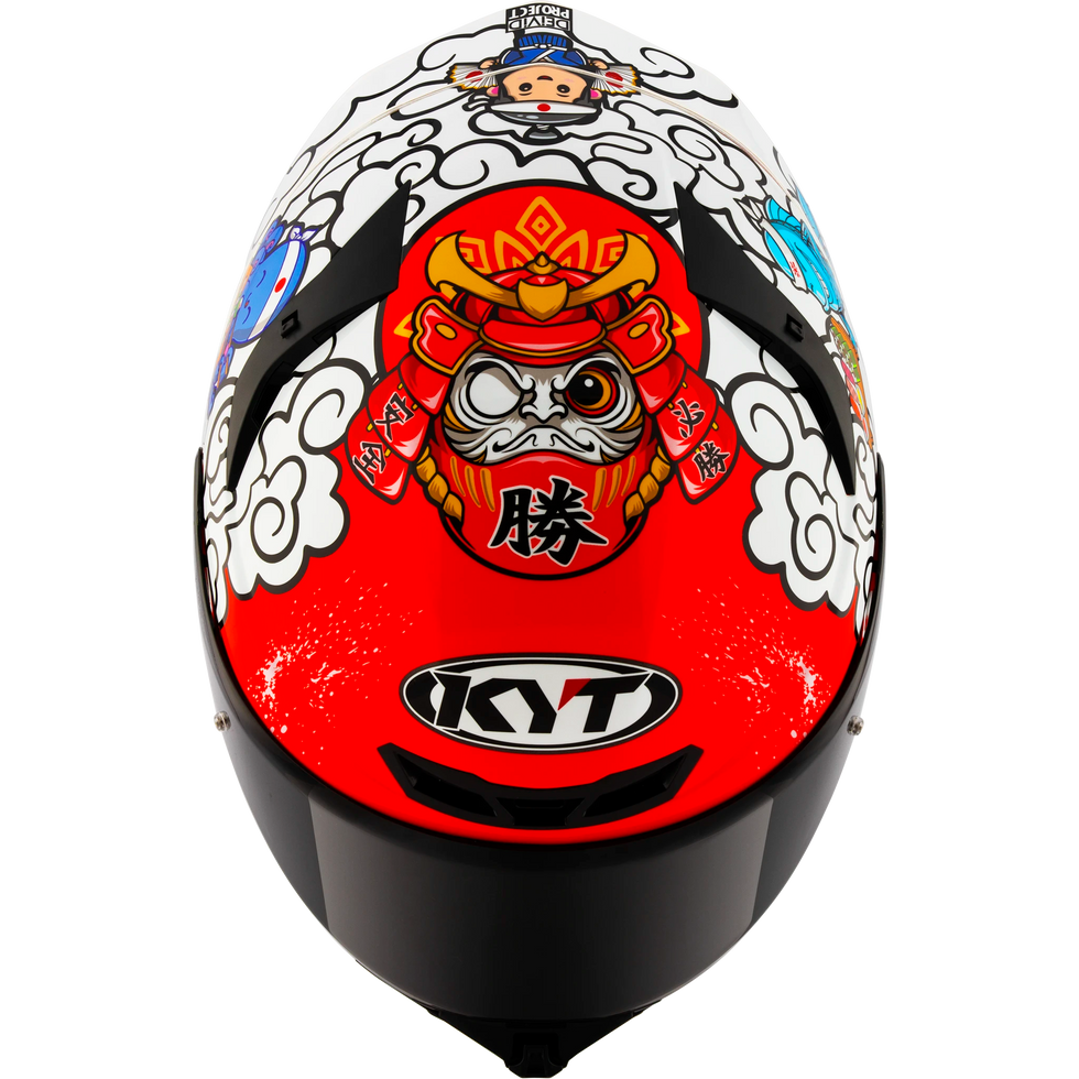 KYT TT Revo Sushi Time Speical Edition Helmet - Sushi Time