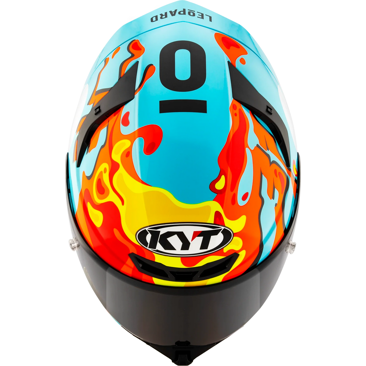 KYT TT-REVO Leopard Replica Aragon Helmet