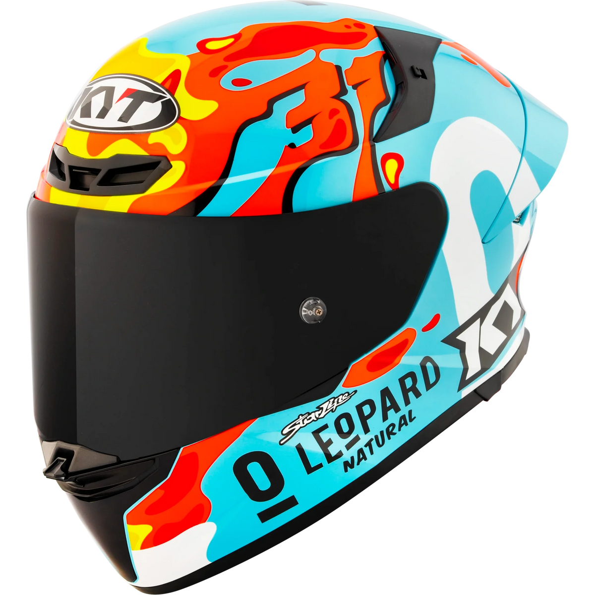 KYT TT-REVO Leopard Replica Aragon Helmet