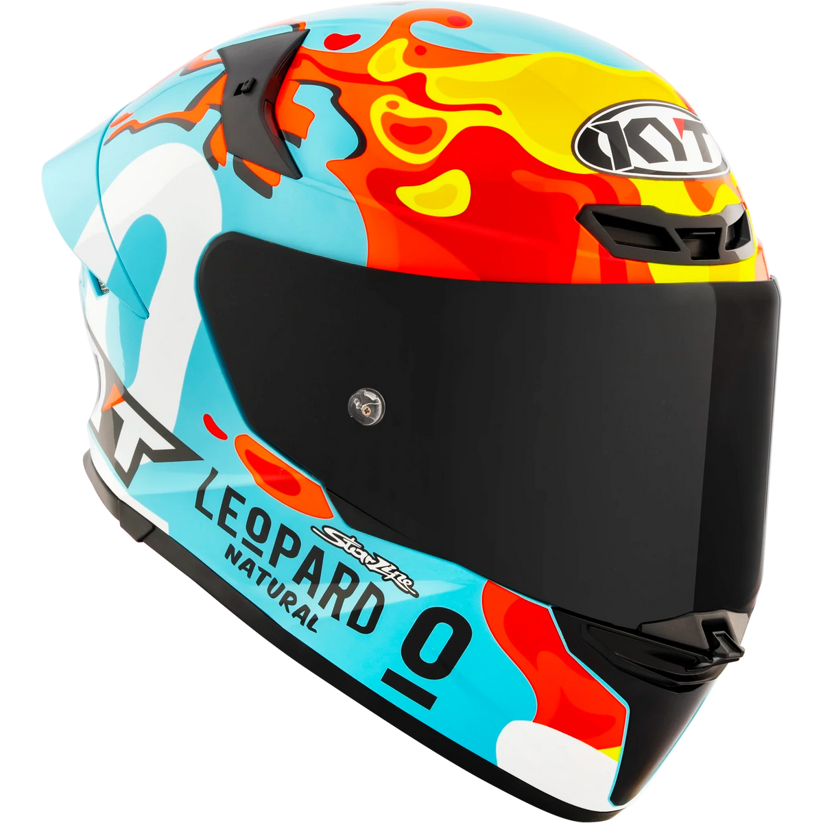 KYT TT-REVO Leopard Replica Aragon Helmet