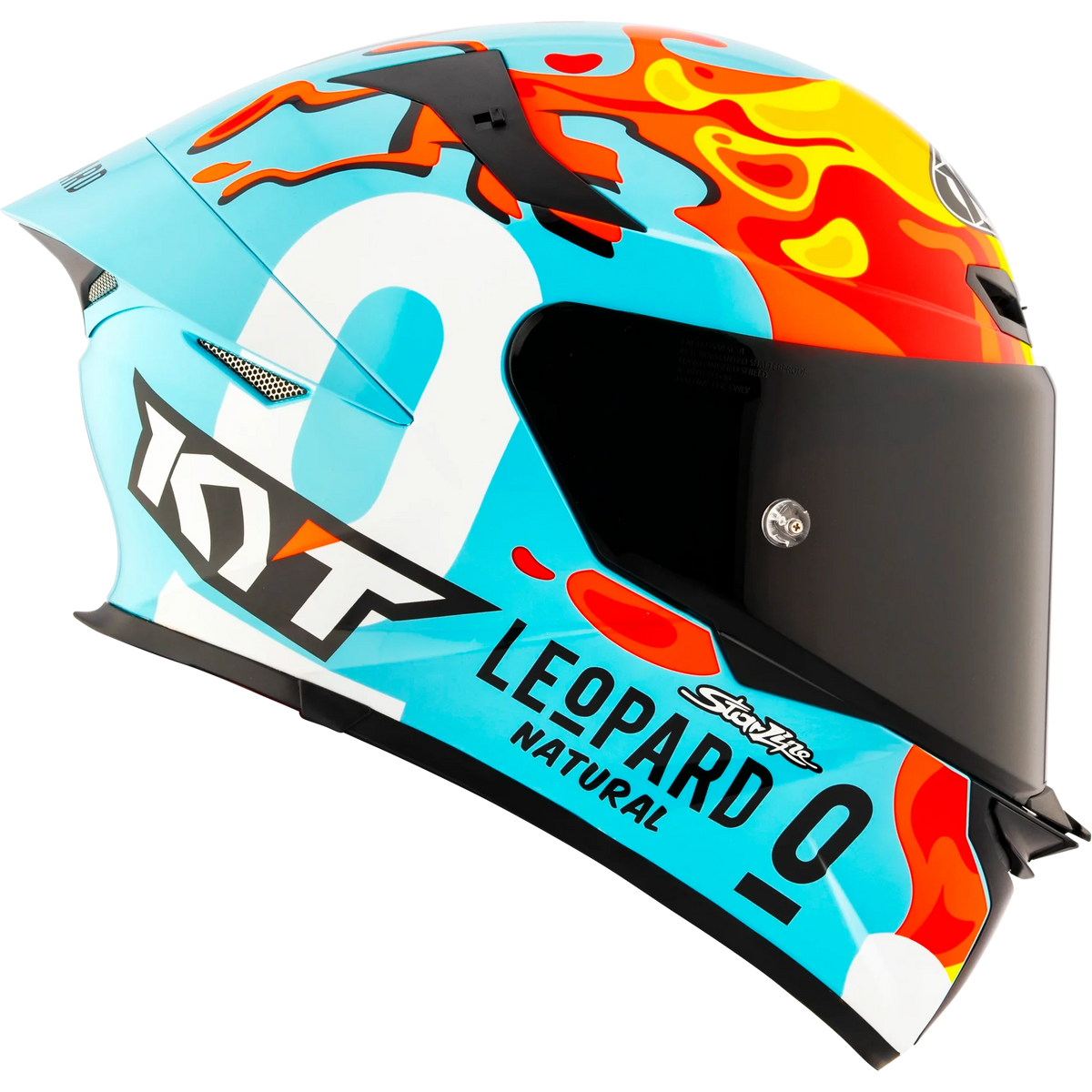 KYT TT-REVO Leopard Replica Aragon Helmet