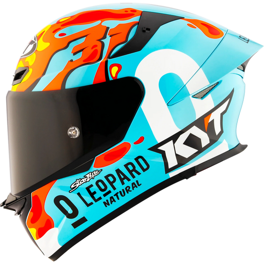 KYT TT-REVO Leopard Replica Aragon Helmet - Leopard Replica Aragon