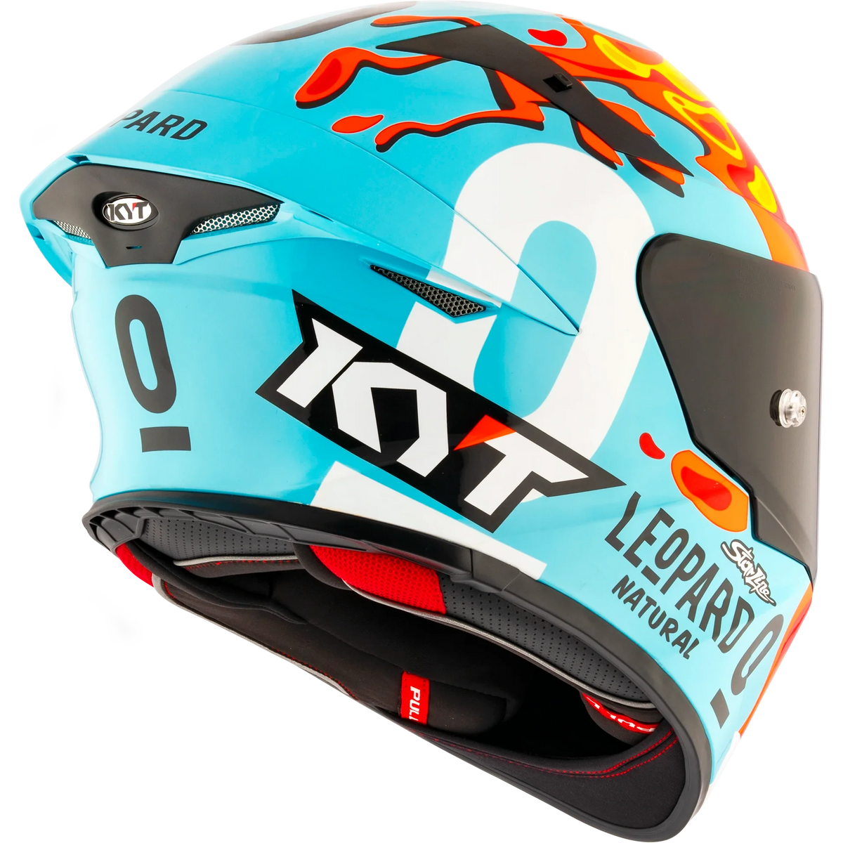 KYT TT-REVO Leopard Replica Aragon Helmet