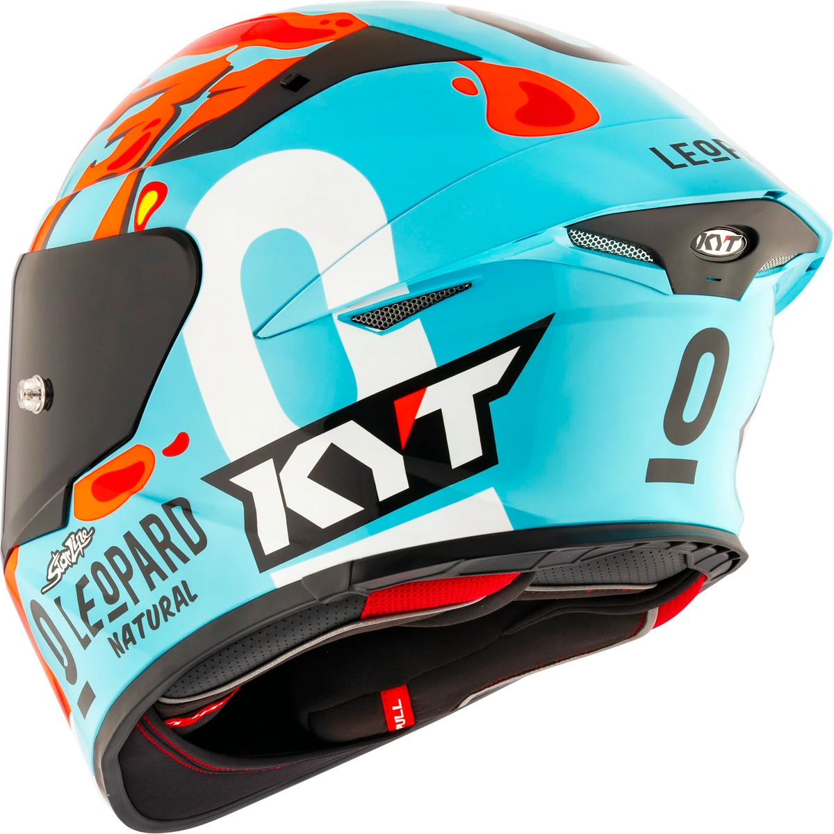 KYT TT-REVO Leopard Replica Aragon Helmet