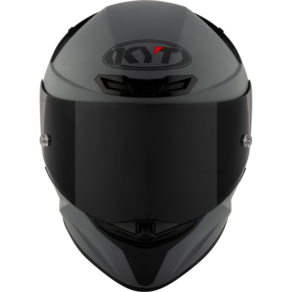 KYT TT Revo Solid Helmet - Grey
