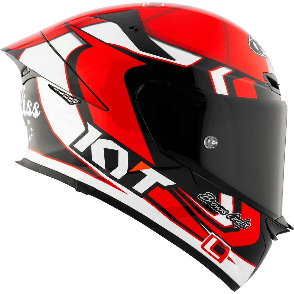 KYT TT Revo Oli Bayliss Replica Helmet - Oli Bayliss