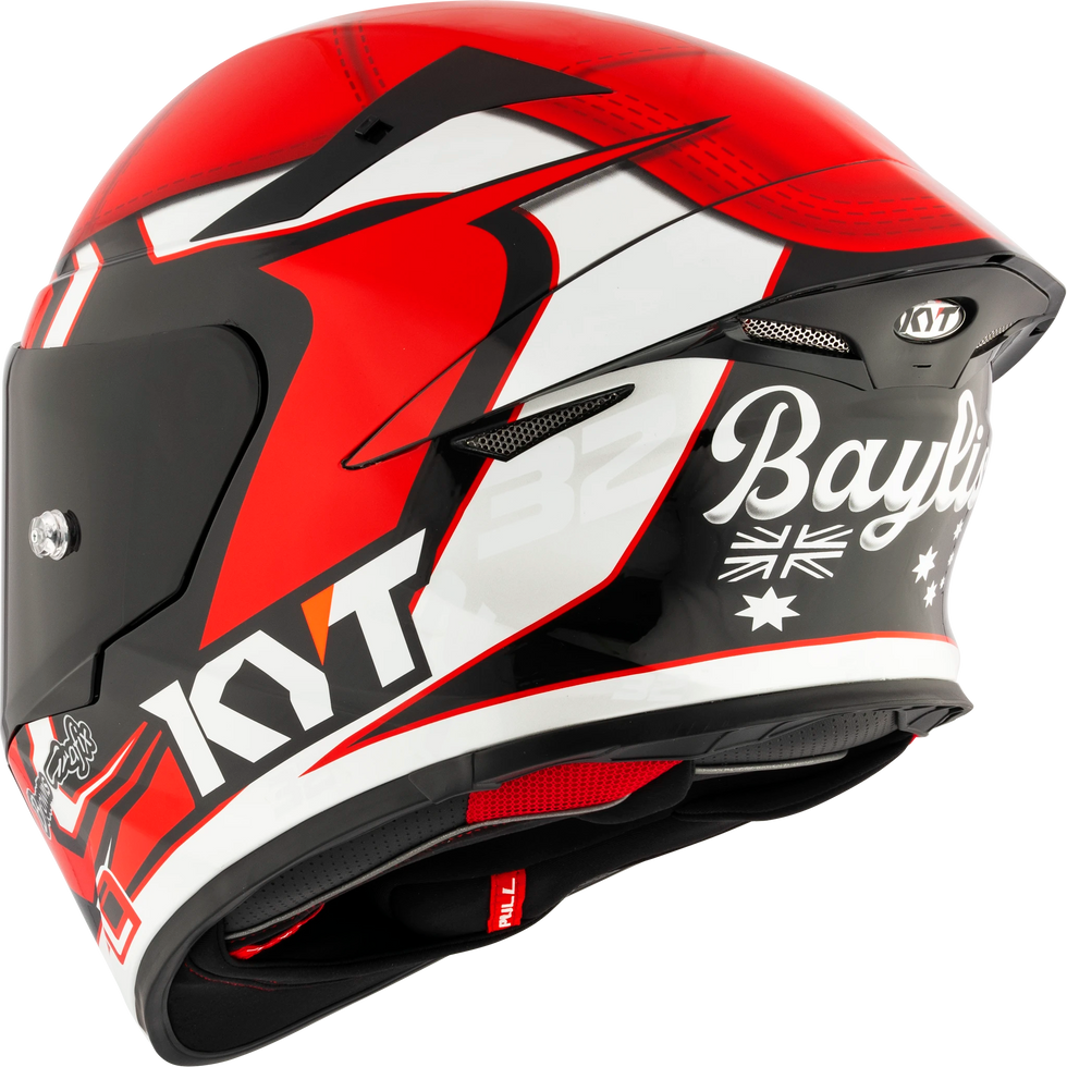 KYT TT Revo Oli Bayliss Replica Helmet - Oli Bayliss