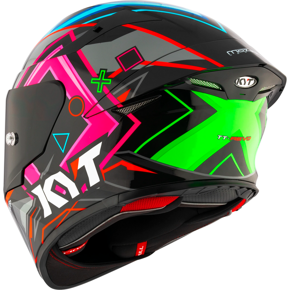 KYT TT Revo Ratthapark Play Replica Helmet - Ratthapark Play