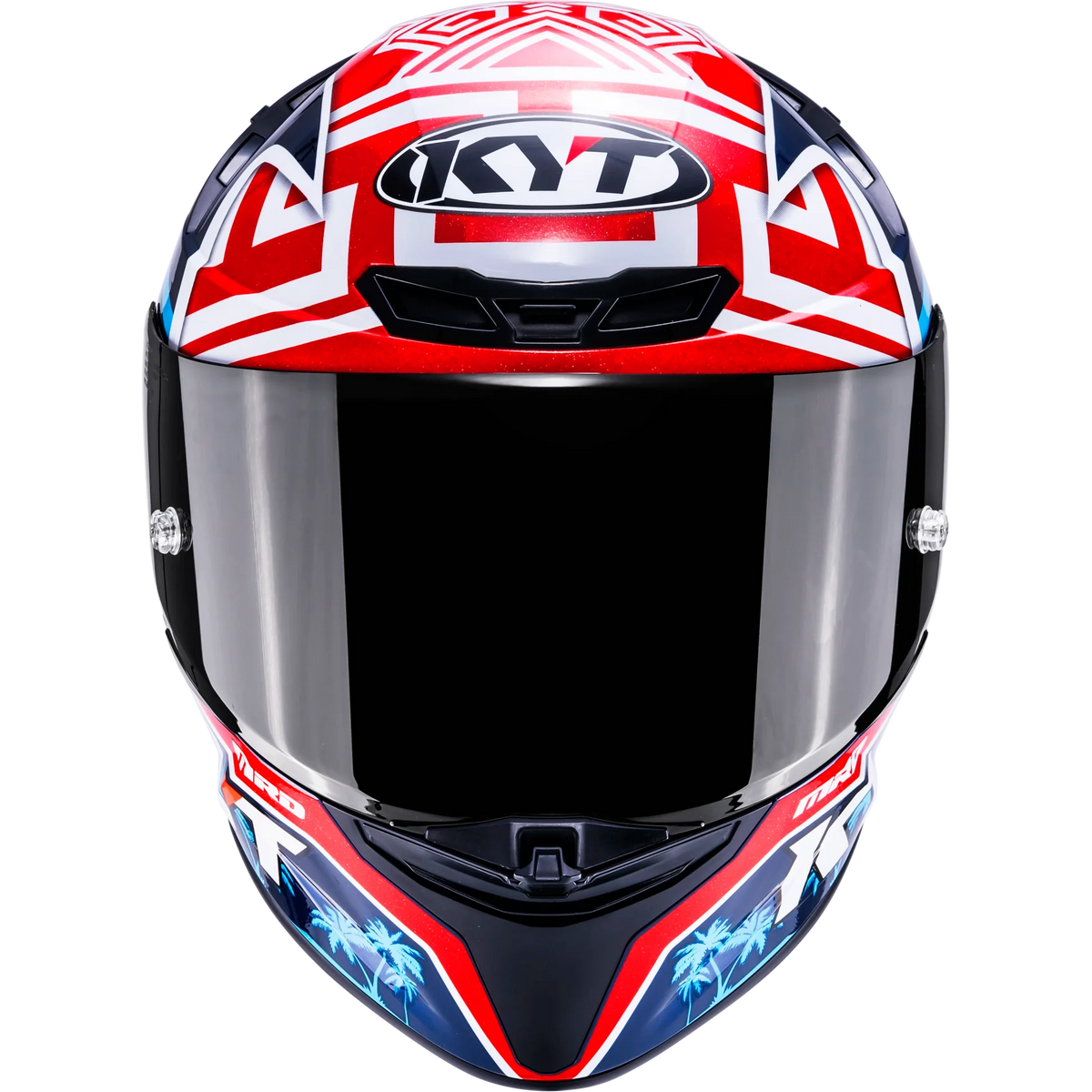 KYT TT-REVO Moreira Mandalika Replica Helmet