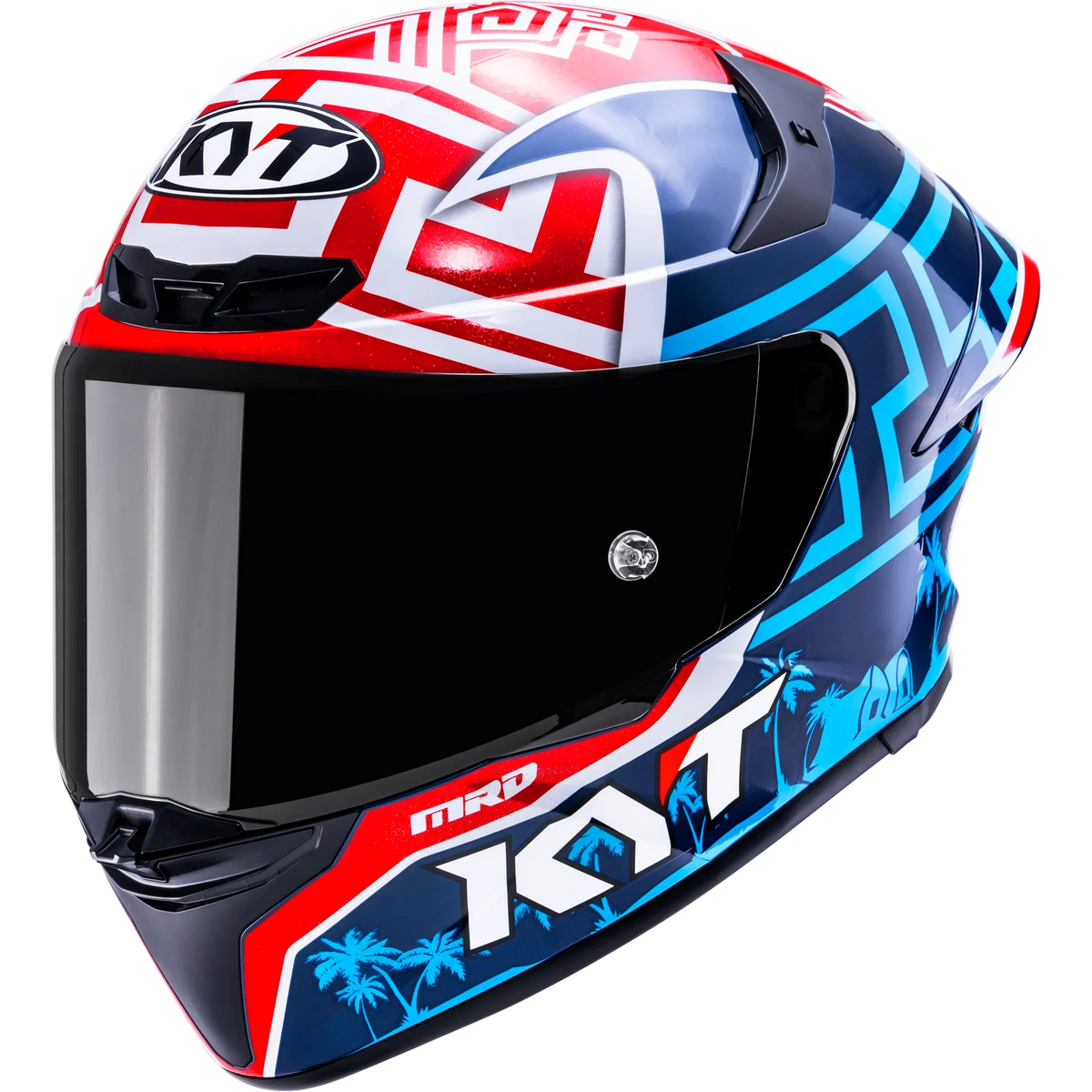 KYT TT-REVO Moreira Mandalika Replica Helmet