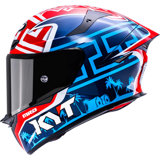 KYT TT-REVO Moreira Mandalika Replica Helmet - Moreira Mandalika Replica
