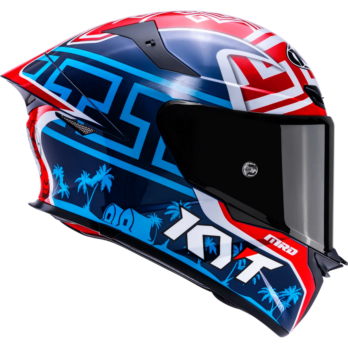 KYT TT-REVO Moreira Mandalika Replica Helmet