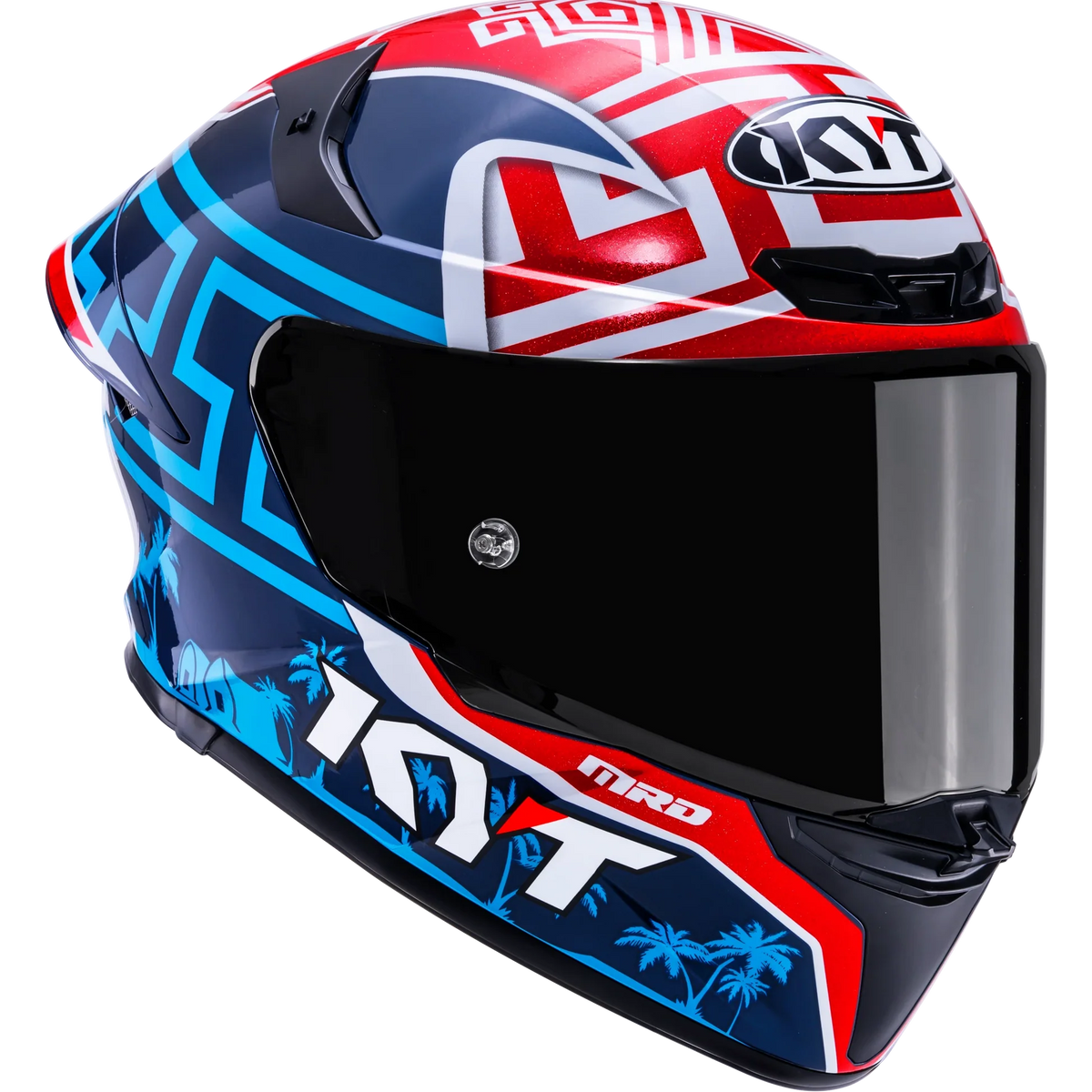 KYT TT-REVO Moreira Mandalika Replica Helmet