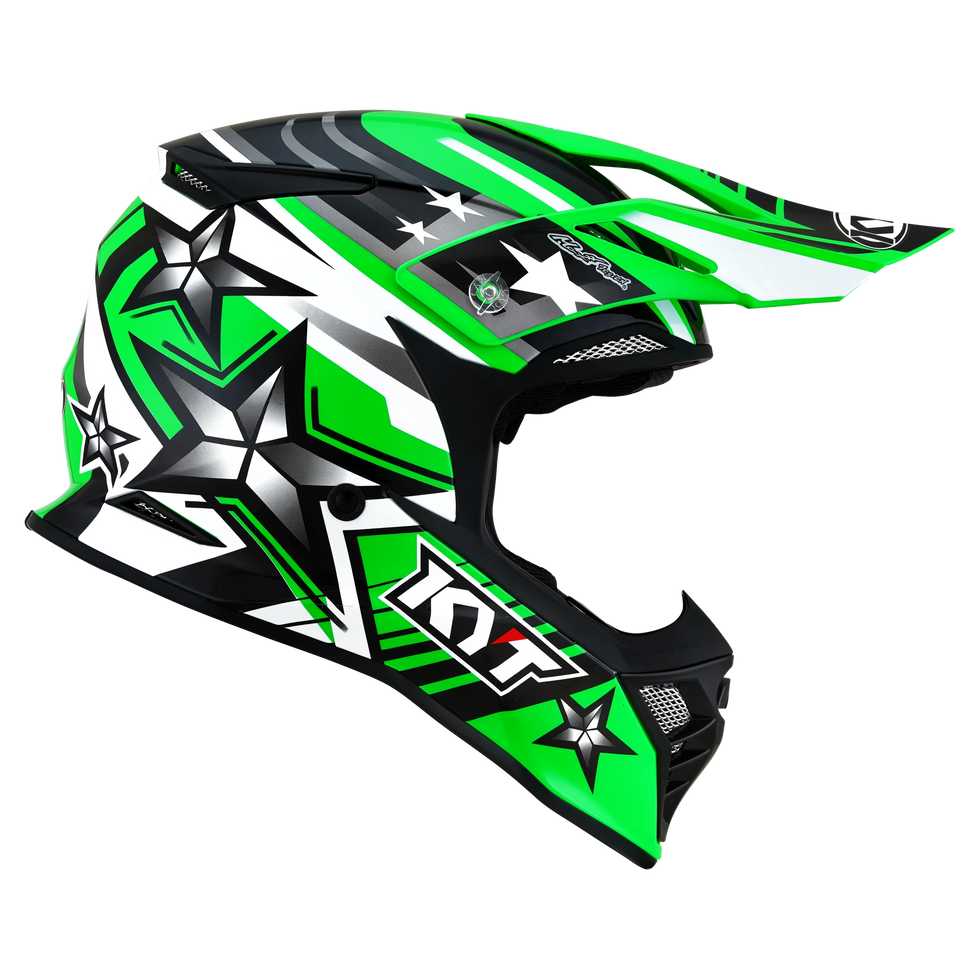 KYT Skyhawk Ardor Helmet - Green